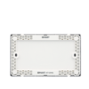 2 Gang Blank Plate