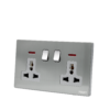 MAAT - Dual Universal Switch Socket by best Sanitaryware and electrical supplier in Dubai