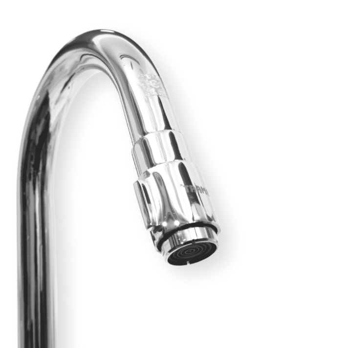 MOUTH OPERATED swan neck faucet