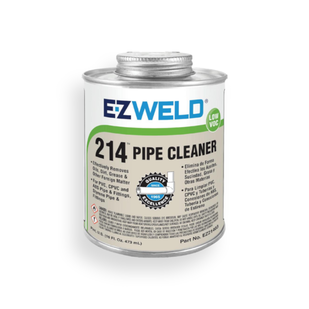 image of 214-e-z-weld- cleaner container on a white background
