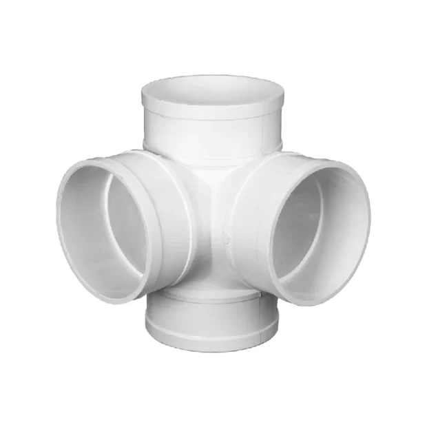 UPVC Cubic Cross - Drain Fitting | MAAT Sanitary ware