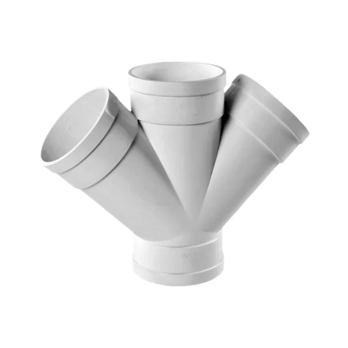 UPVC Skew Cross - Drain Fitting | MAAT Sanitary ware