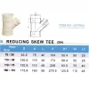 UPVC Reducing Skew TEE - Image 2