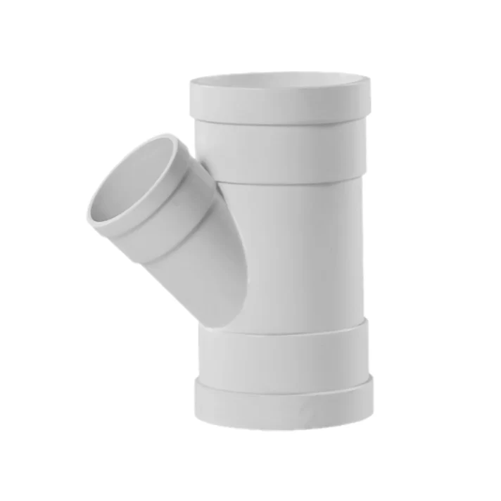 UPVC Reducing Skew TEE - MAAT Sanitary ware