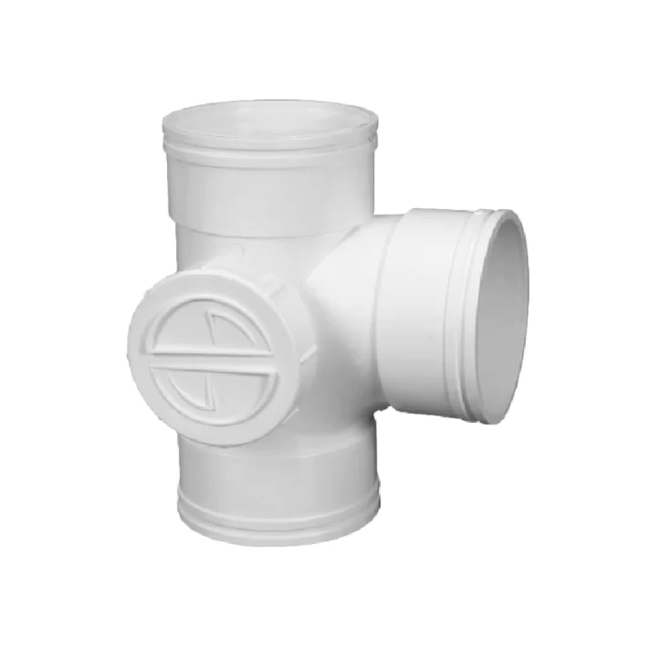 UPVC TEE with Side Port - Drain Fitting | MAAT Sanitary ware