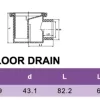 UPVC JNL Floor Drain - Image 2