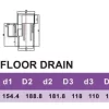 UPVC Angle Floor Drain - Image 2