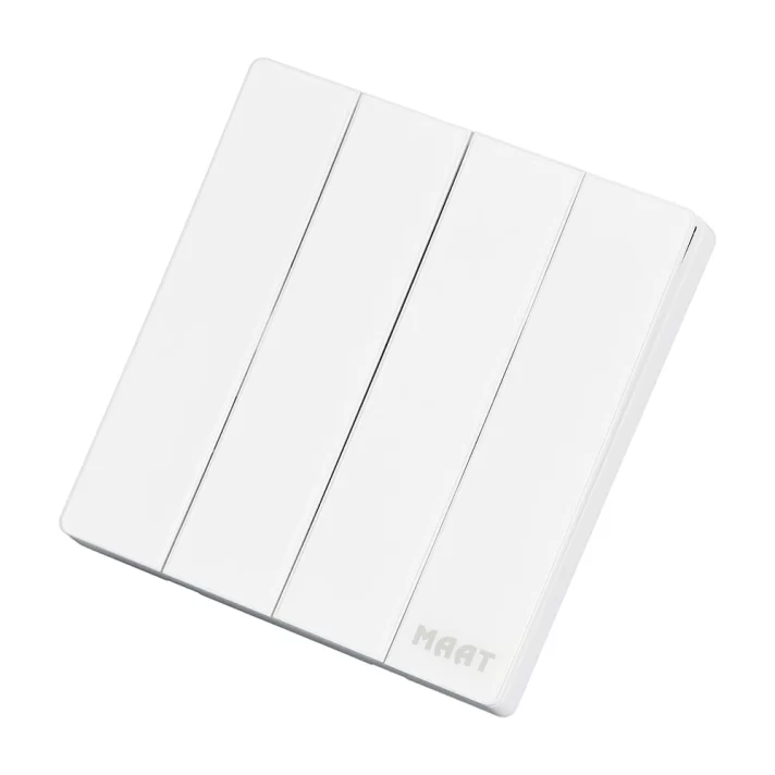 M8 White 4 Gang 2 Way Switch - Image 2