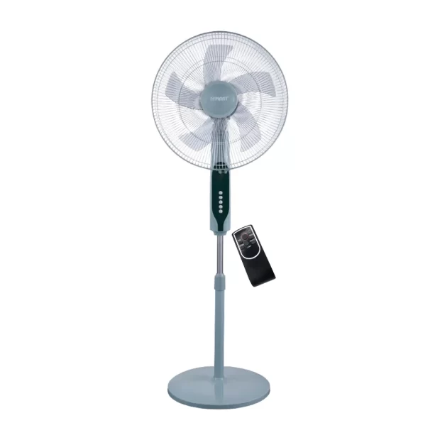 Stand Fan 5-Blade 18" Grey