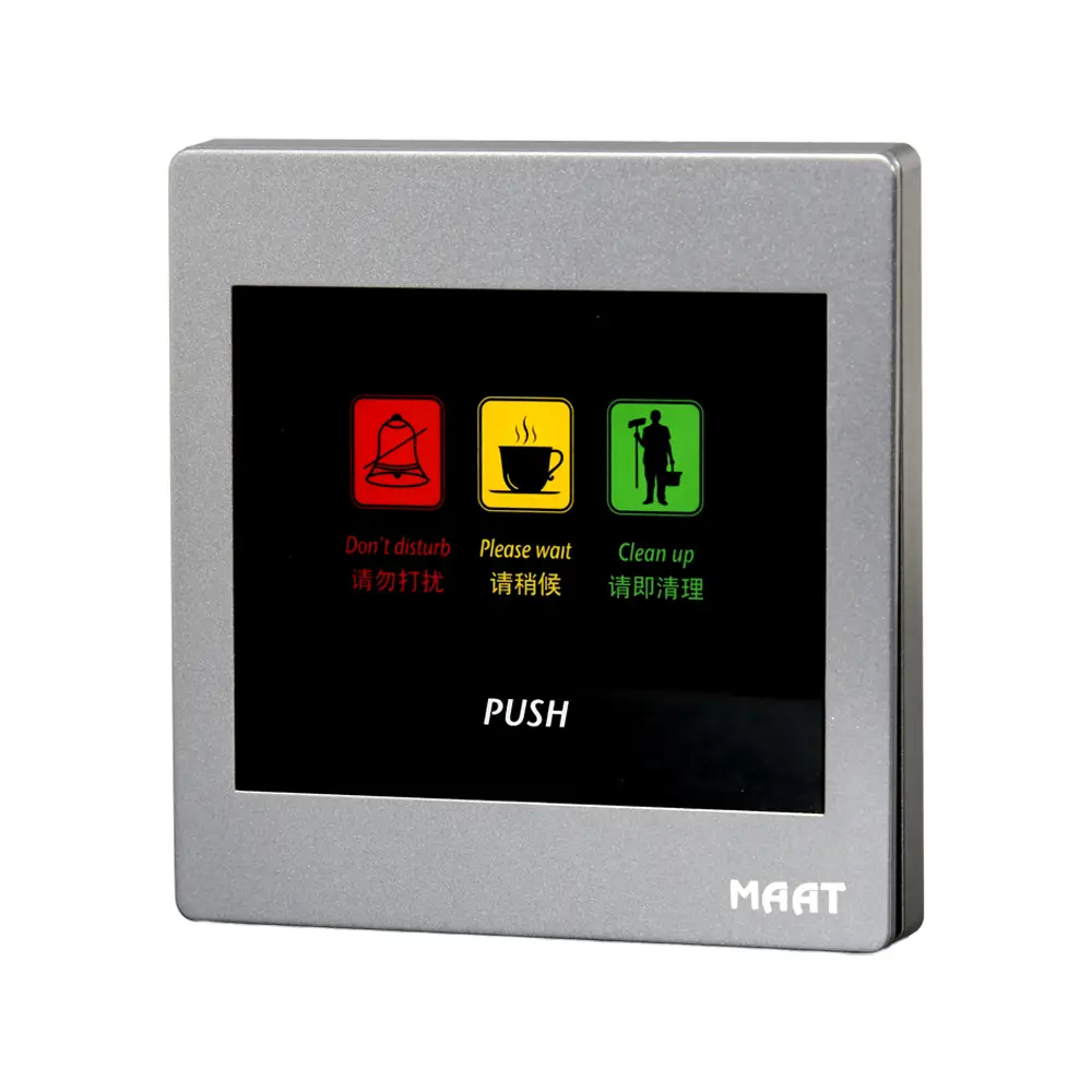 MAAT Pro M8 DND Touch Switch – 3-Gang Smart Doorbell Panel