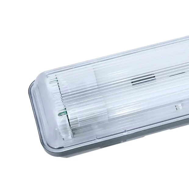 LED Fixture IP65 with Double Tube 2ft – Waterproof & Durable