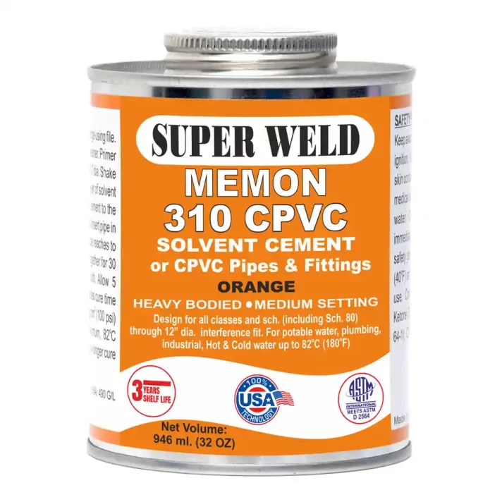 310 CPVC Cement Orange - Image 2