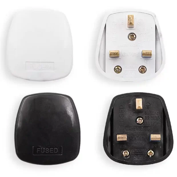 Brighter 13A Top Plug showing PC housing and UK square pins