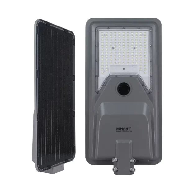 MAAT TR-HS Solar Street Light 500W with its solar panel and microwave sensor