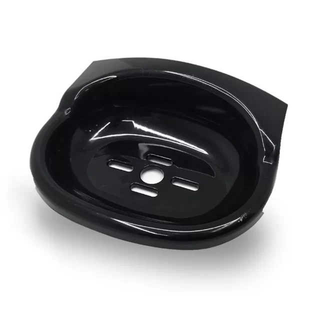 MAAT Soap Dish in a sleek, modern black color