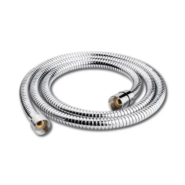 The MAAT Stainless Steel Shower Hose M-SF-150 is a durable and flexible 1.5M hose with an anti-twist feature.