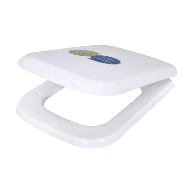 The MAAT Toilet Seat Cover MD-N01, a white toilet seat with a 5-year warranty and clean design.